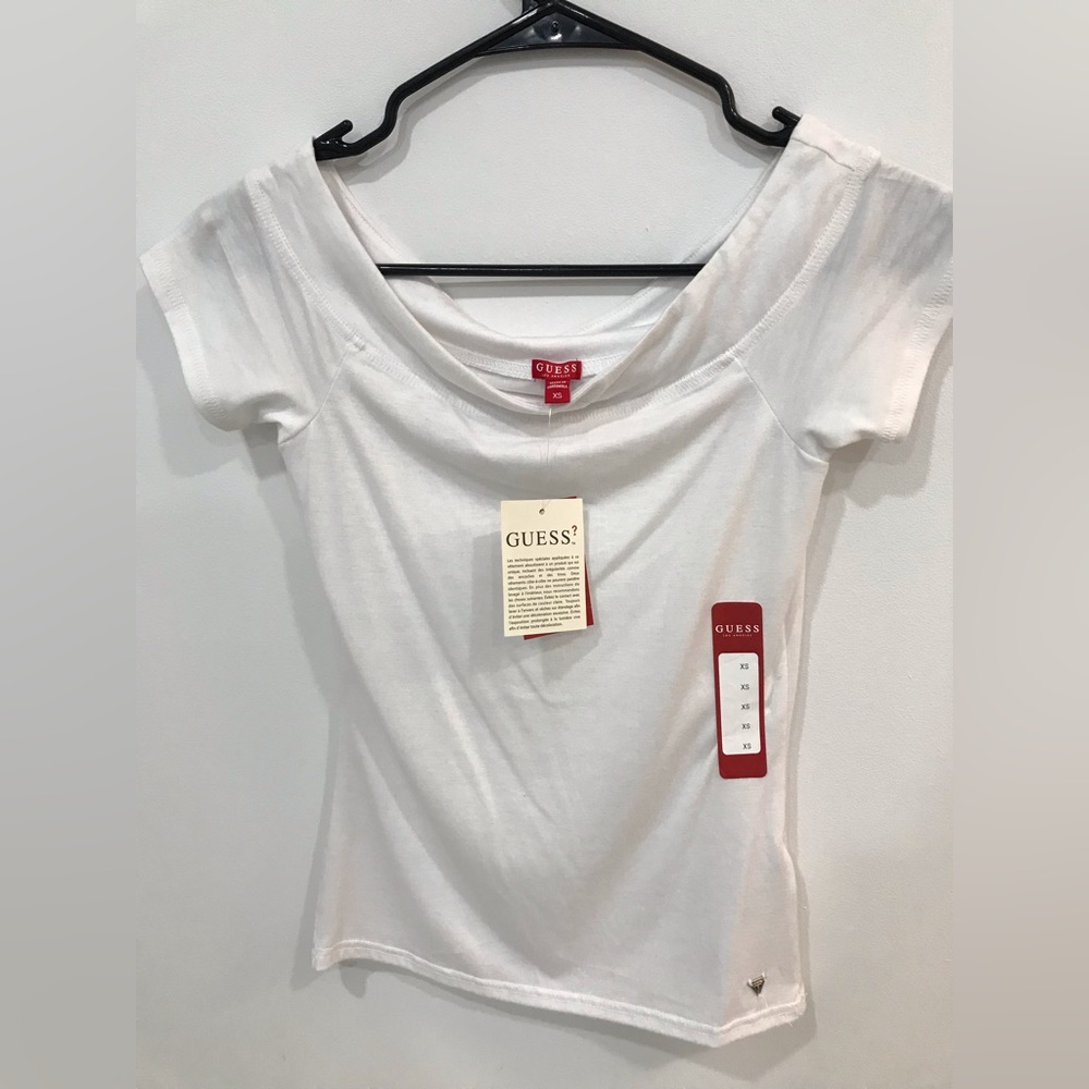 GUESS- White Short Sleeve